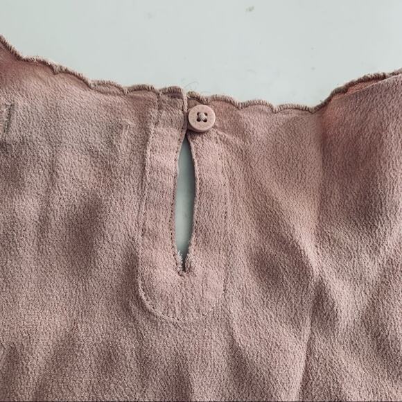 Stella McCartney Kids Girls Mauve Sleeveless Sequins Blouse Top Sz 5 - Picture 7 of 8